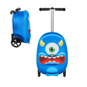 JetRoller Mini Kids’ Ride-On Luggage Scooter with LED Wheels At Goblize