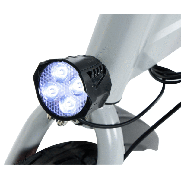 Silver Electric Fat Tire Bike – Goblize Edition - Image 5
